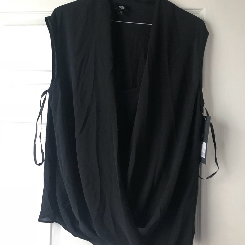 Black dress top